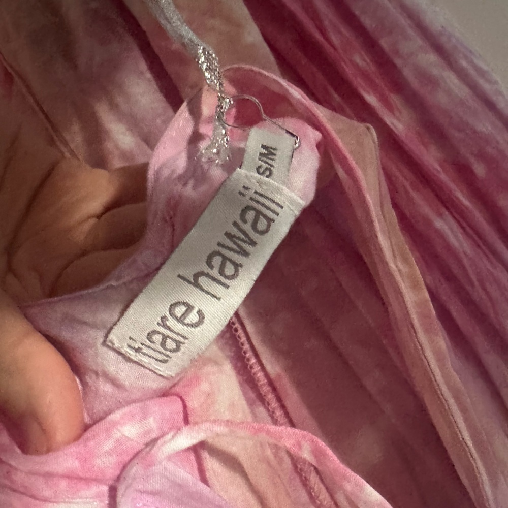Tiare Hawaii NWT Day Dream Maxi Dress never worn pink - Picture 7 of 7